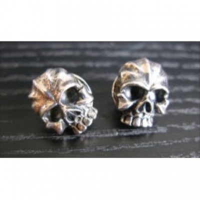 large skull earrings